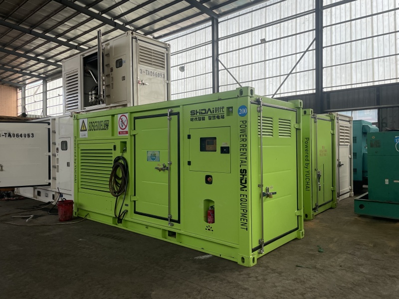 500kw玉柴時代智能發(fā)電機組